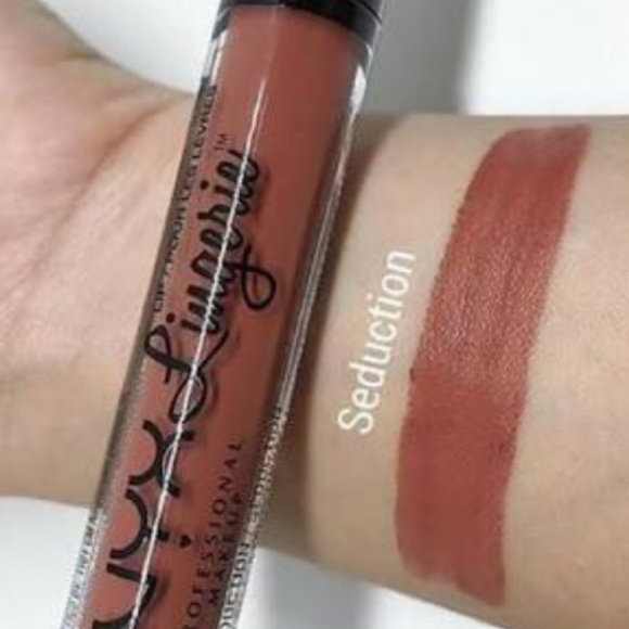 🍄SEDUCTION NYX DISCONTINUED Lingerie Liquid Lipstick SEALED/NWT - Picture 2 of 4